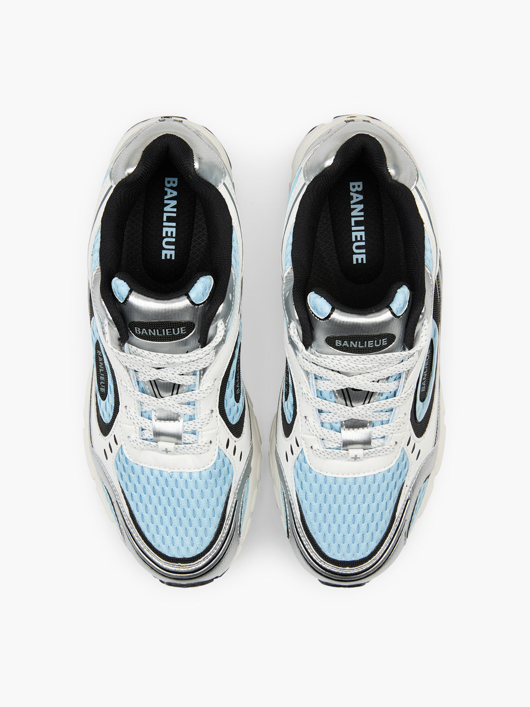 THE RUNNER+ | LIGHT BLUE / SILVER / CORE WHITE