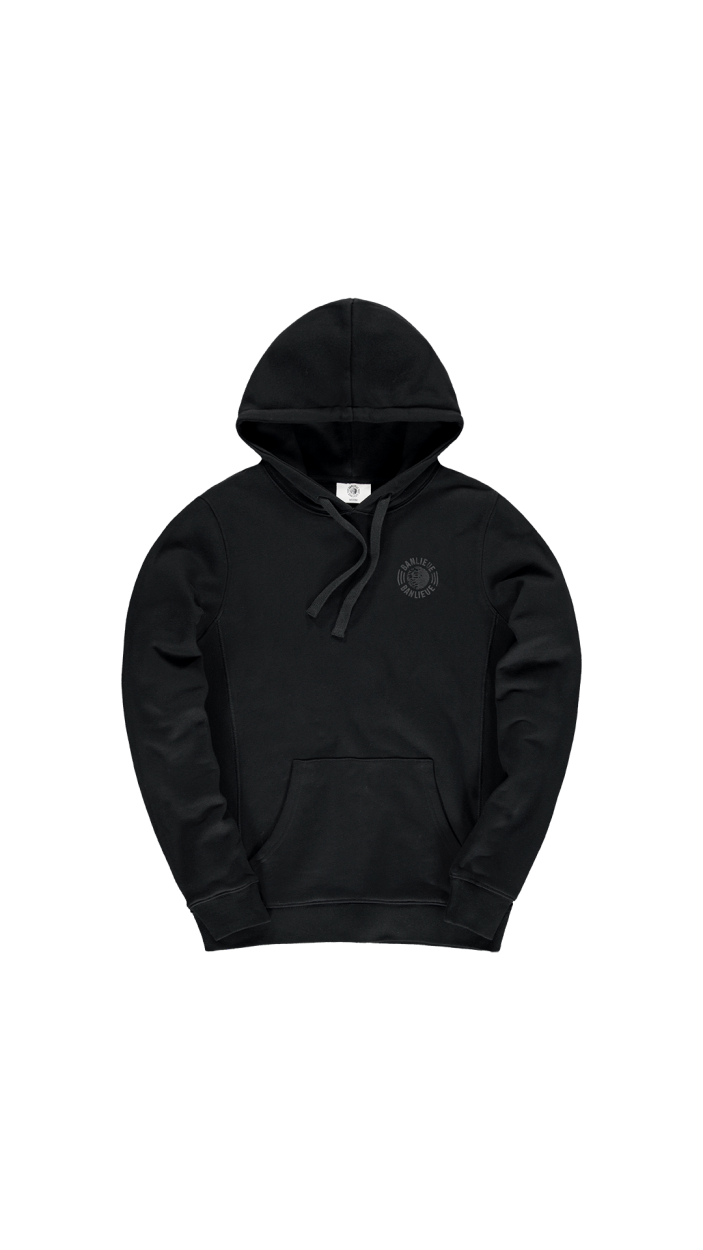 TONAL HOODIE | BLACK