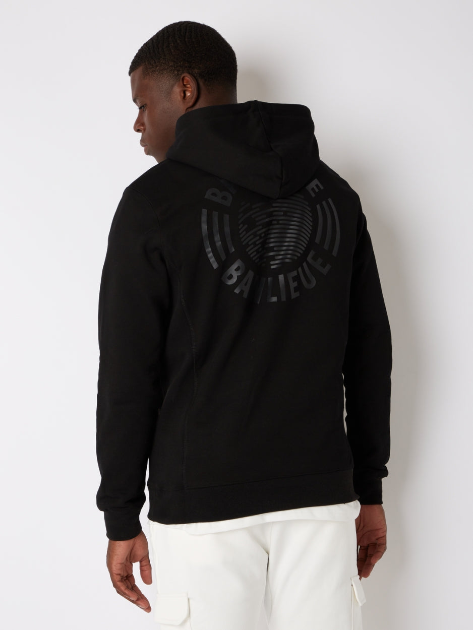 TONAL HOODIE | BLACK