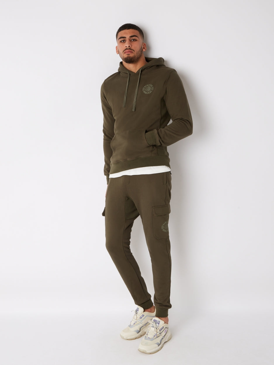 TONAL HOODIE | KHAKI