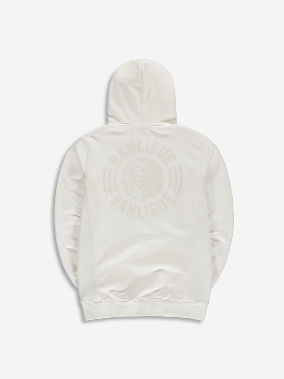 TONAL HOODIE | WHITE