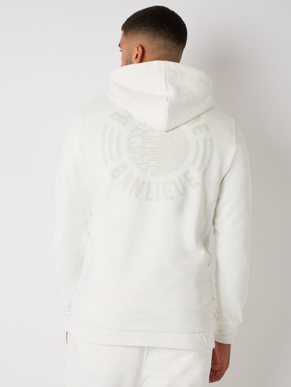 TONAL HOODIE | WHITE