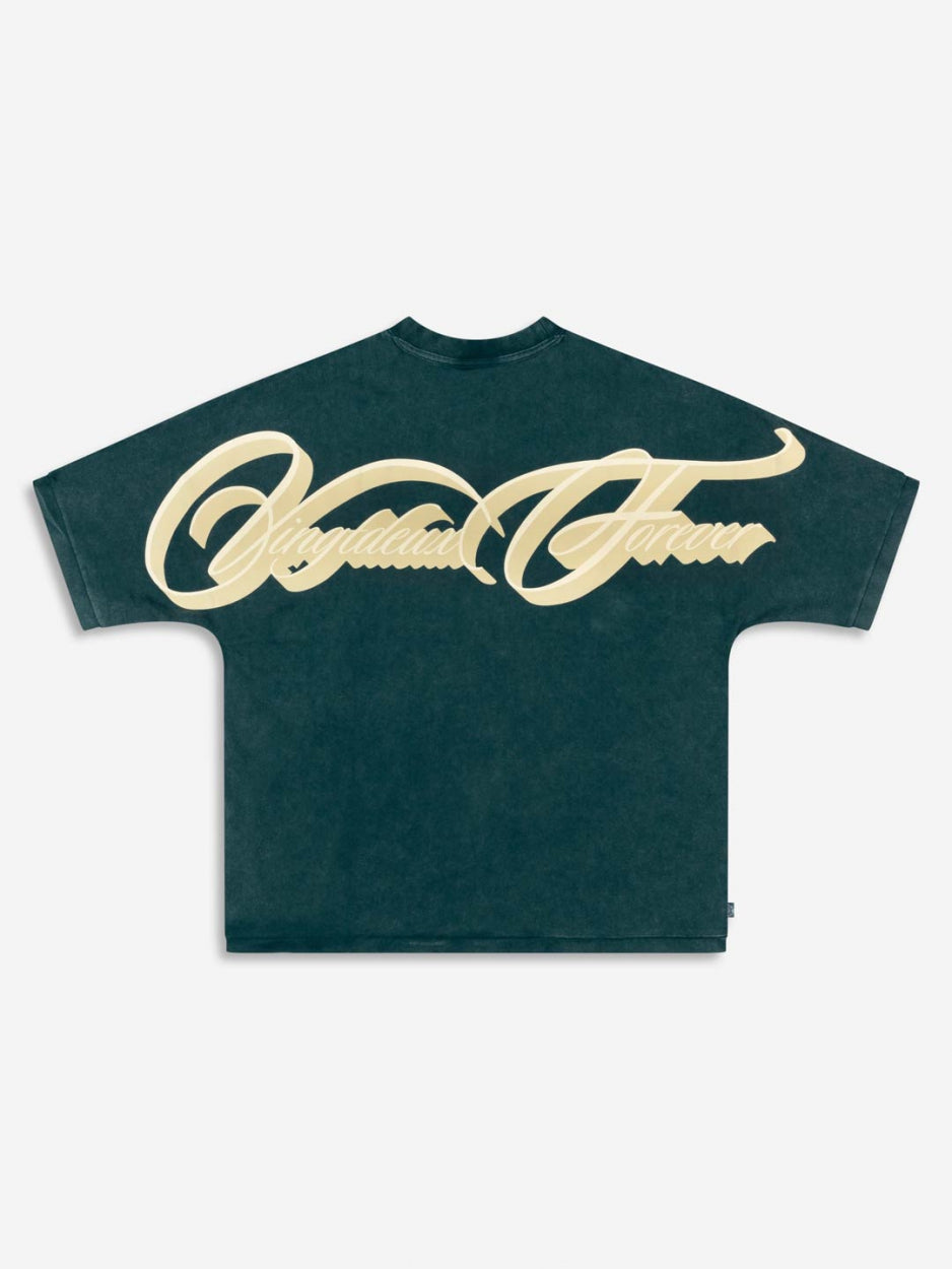 VINGT-DEUX FOREVER T-SHIRT | WASHED SEA MOSS