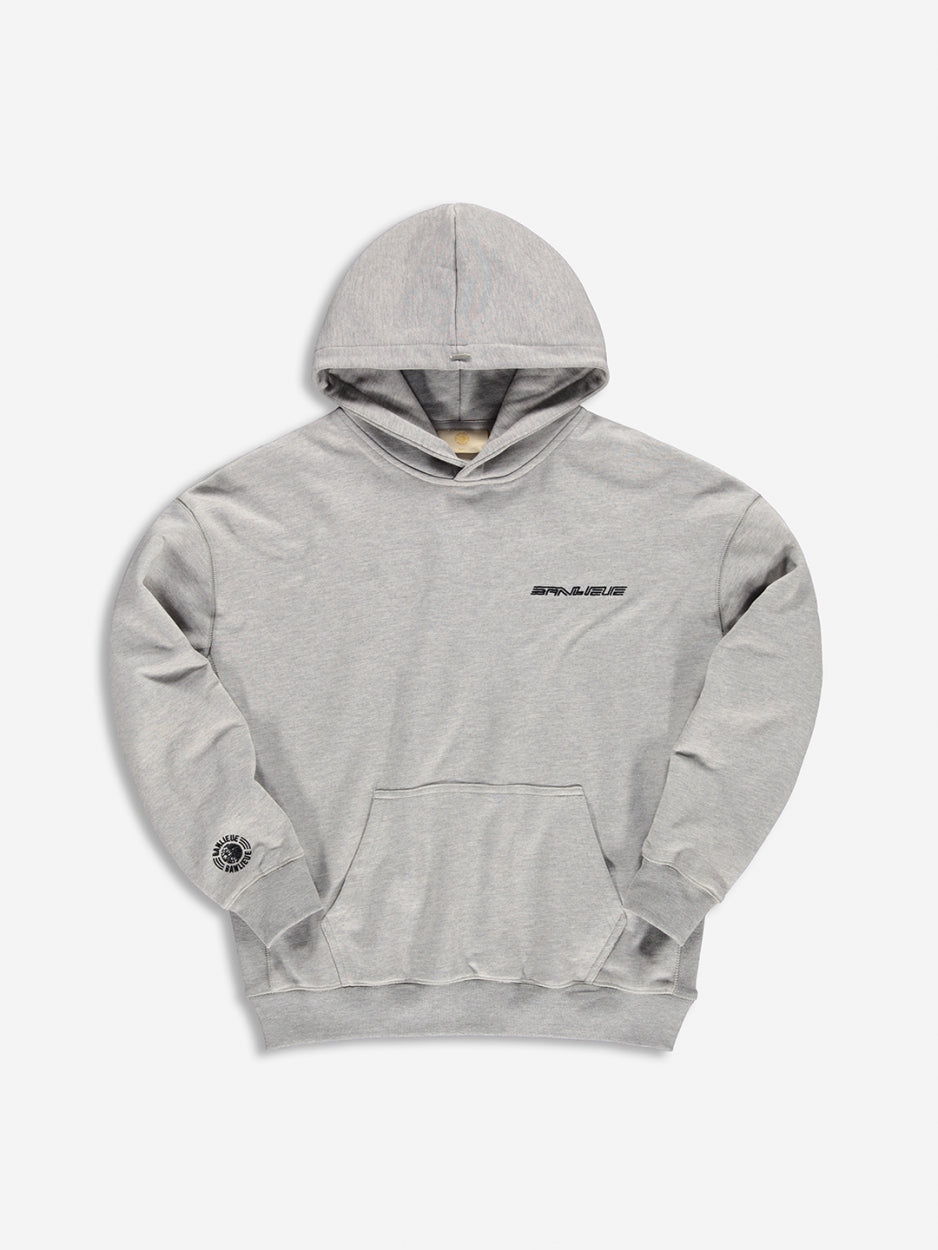 WARMING UP HOODIE | HEATHER GREY