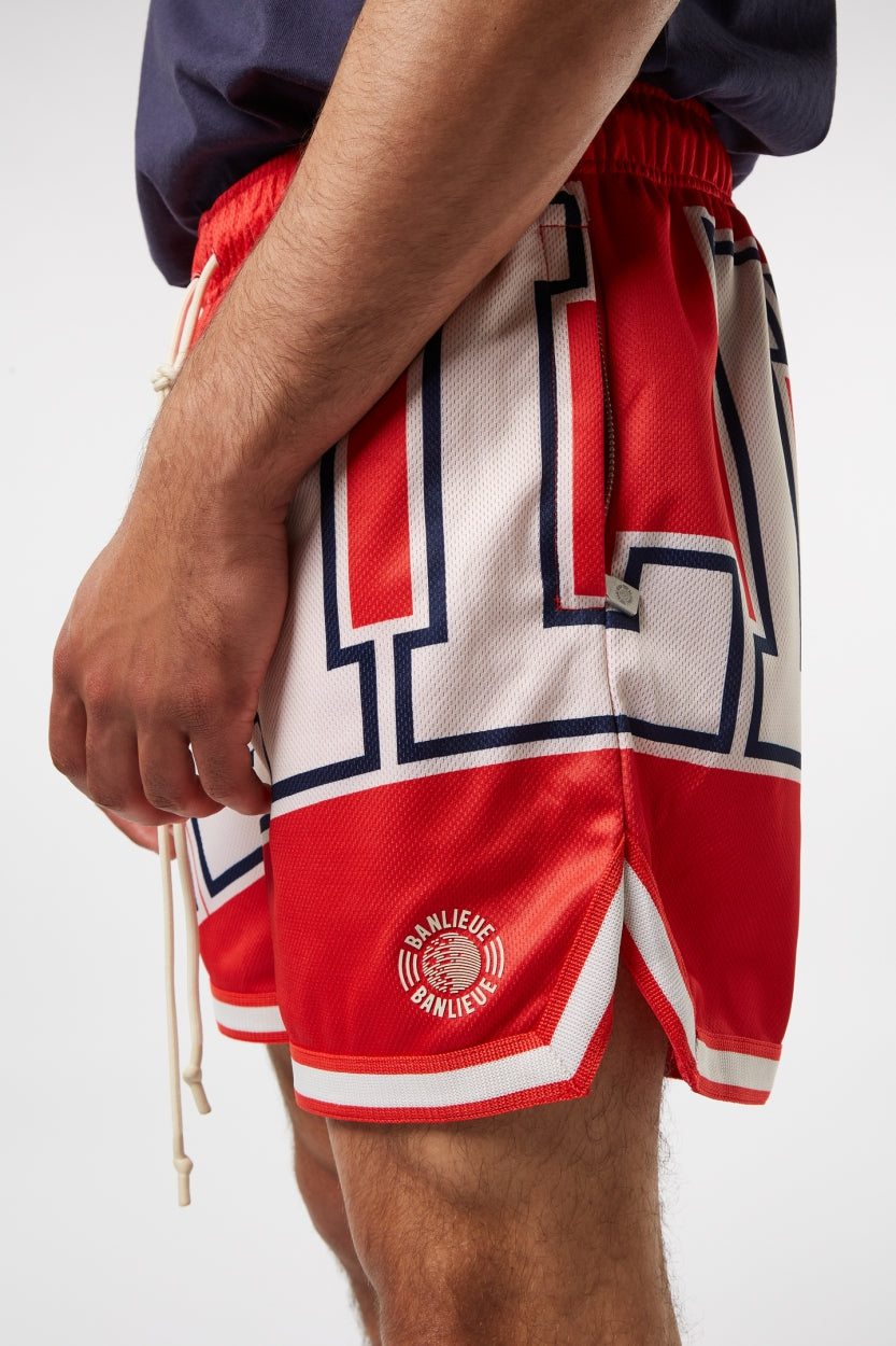BASKETBALL SHORTS | RED