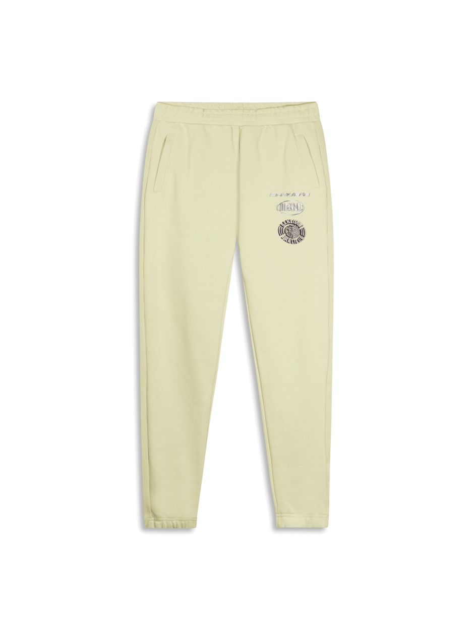 Pantalon de survêtement chromé | Crème au citron vert