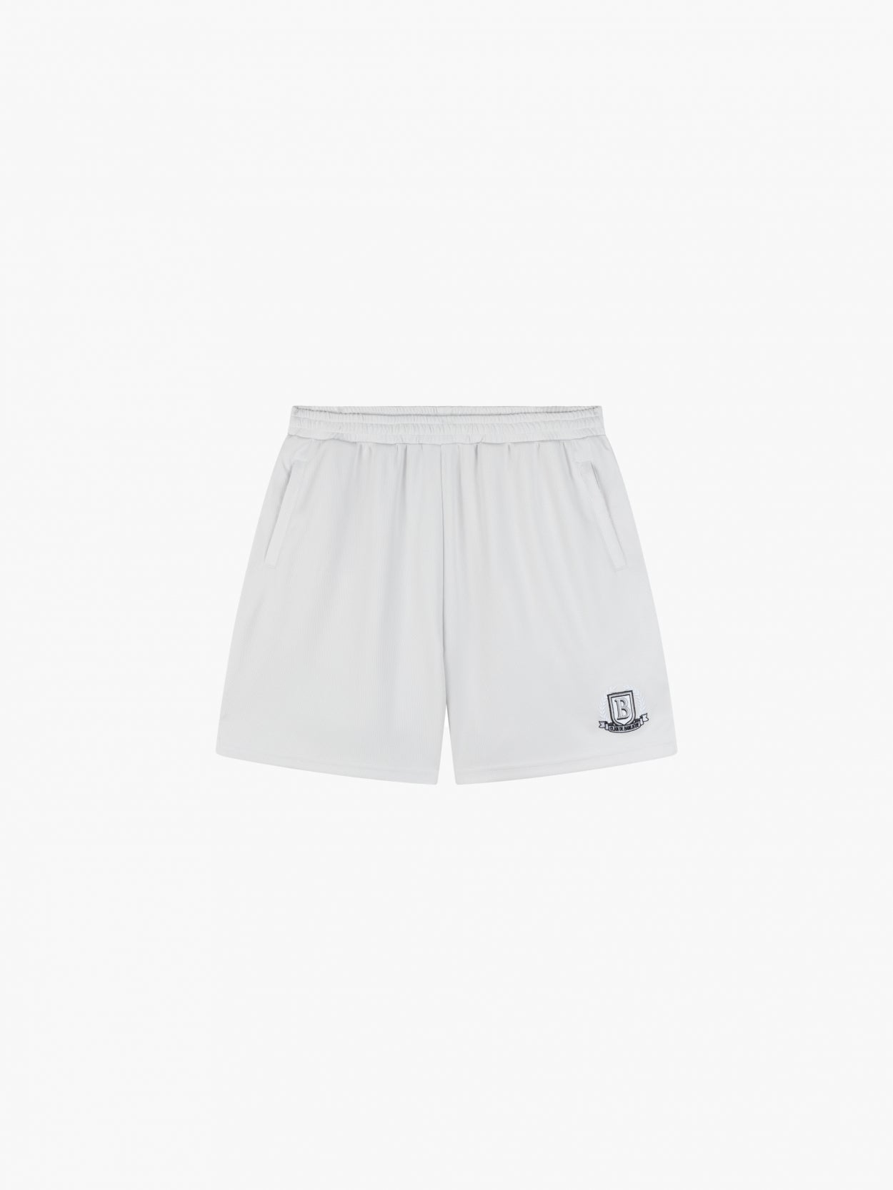 CREST MESH SHORTS | CLOUD GREY