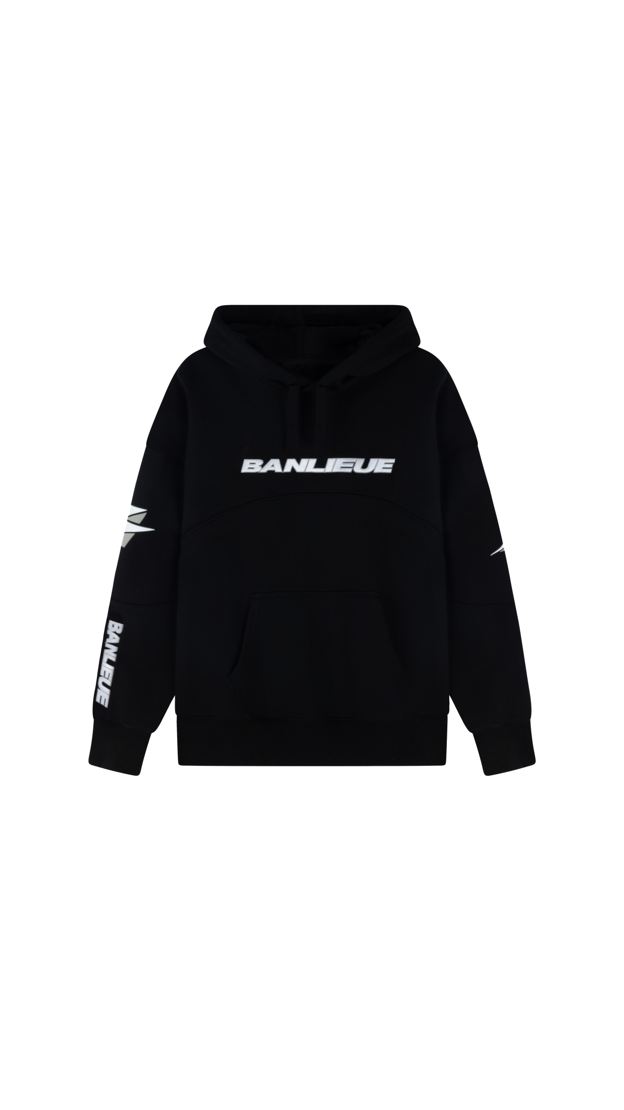 MOTO HOODIE | BLACK