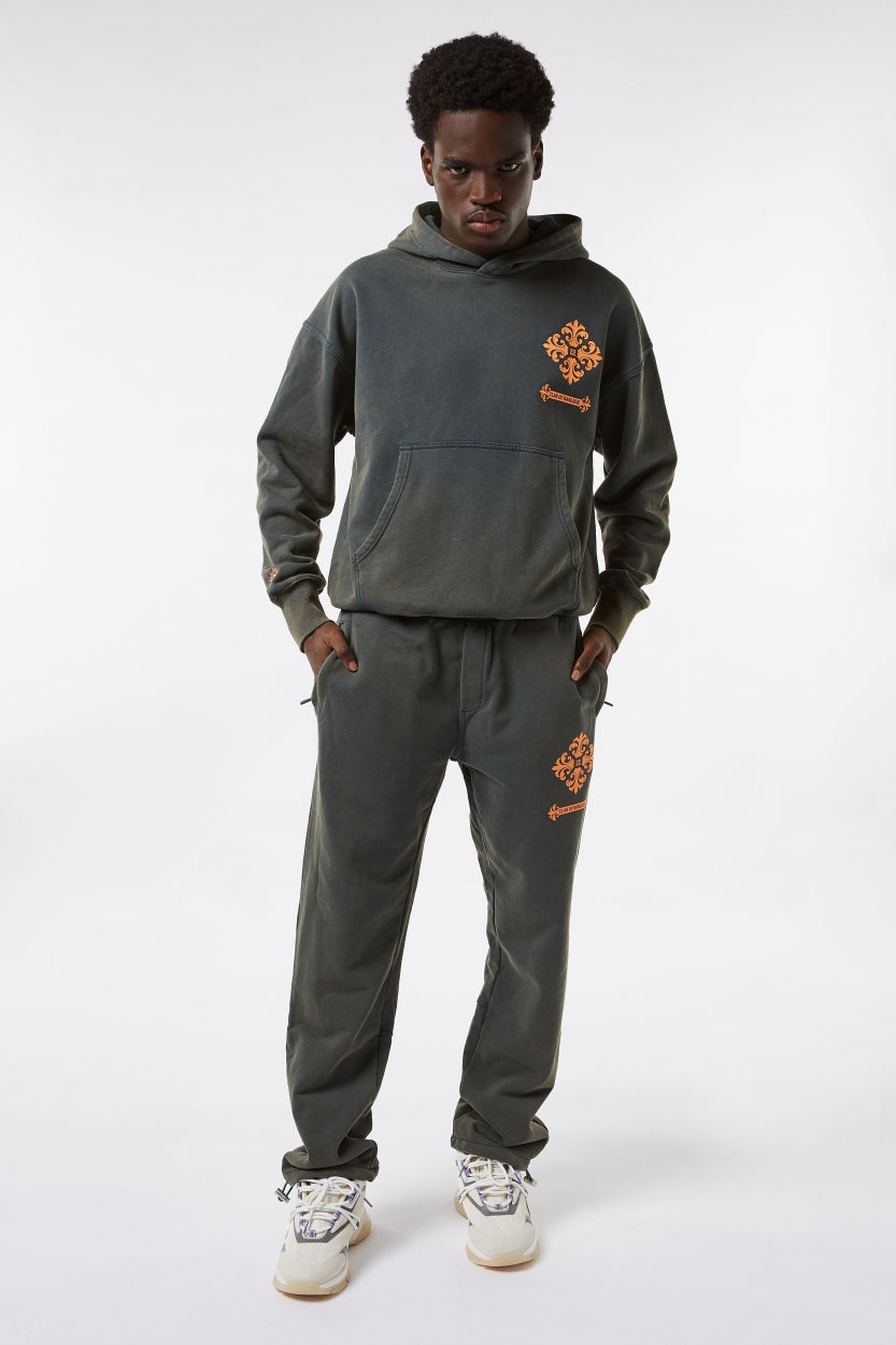NOTRE TEMPS HOODIE | WASHED SEA MOSS