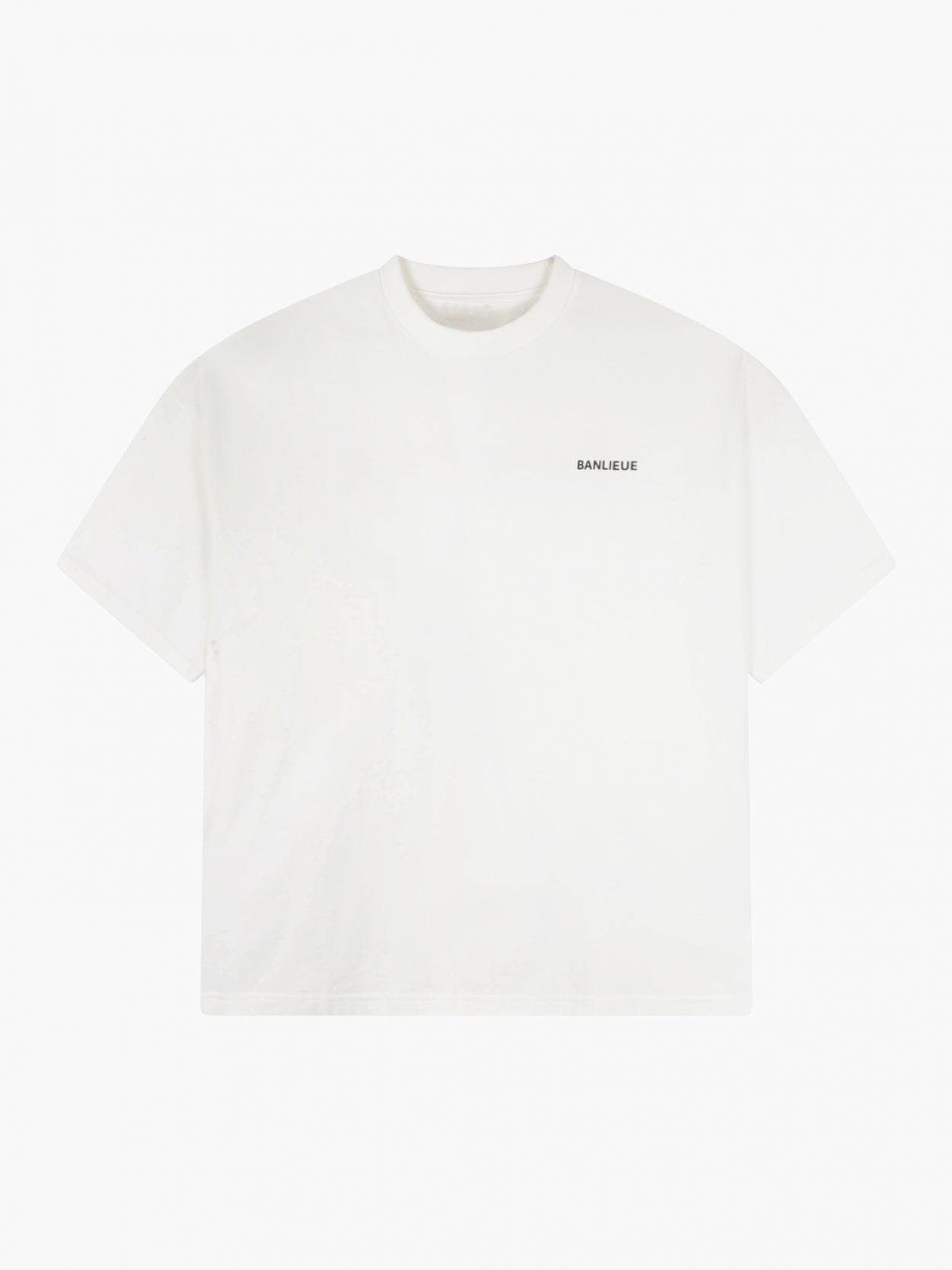 SCRIPT T-SHIRT | RICE WHITE