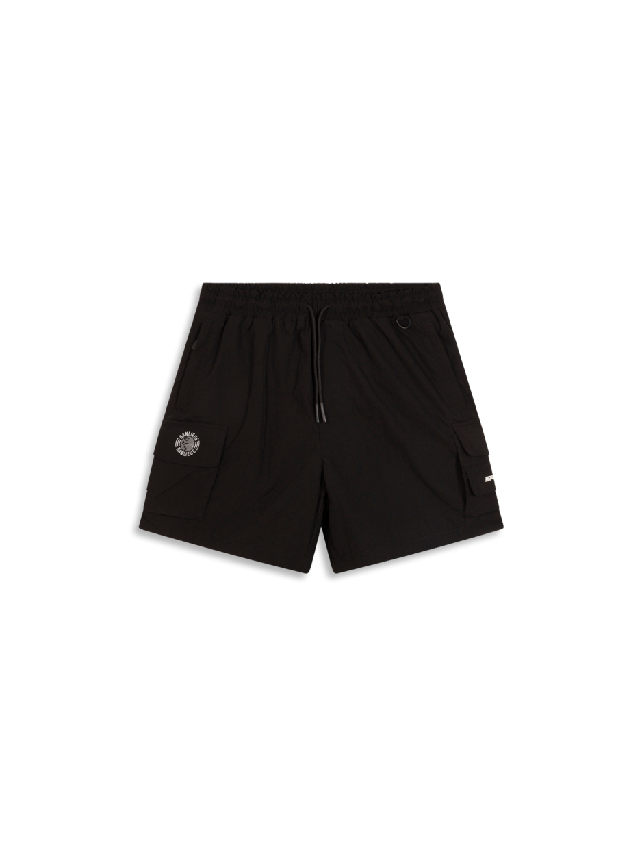 TOUJOURS CARGO SHORTS | BLACK