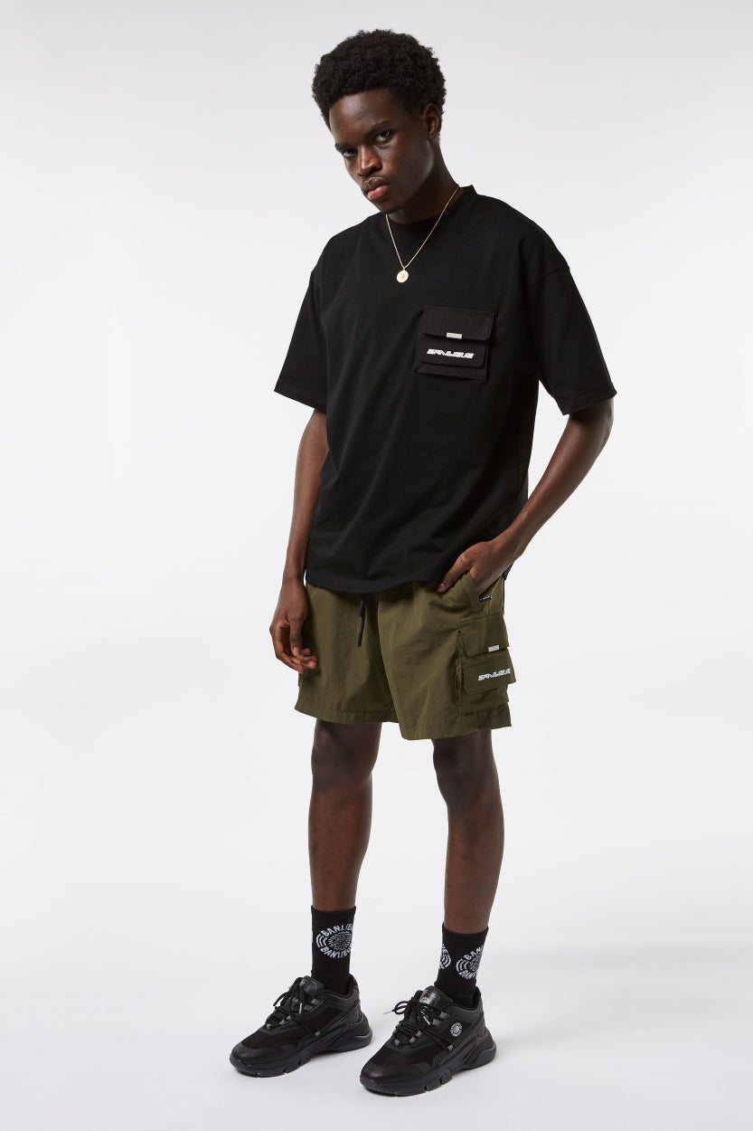 TOUJOURS CARGO SHORTS | KHAKI