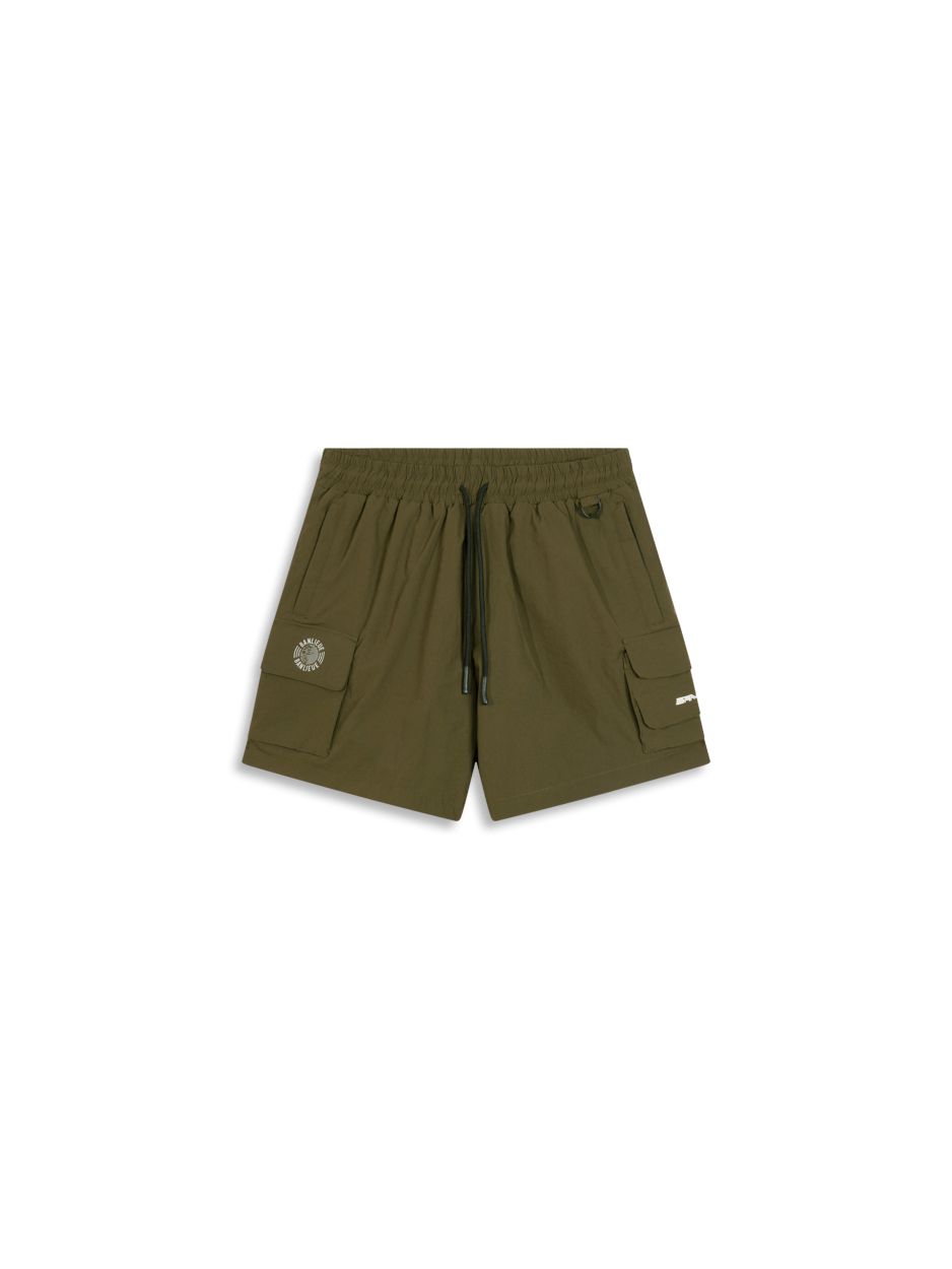 TOUJOURS CARGO SHORTS | KHAKI