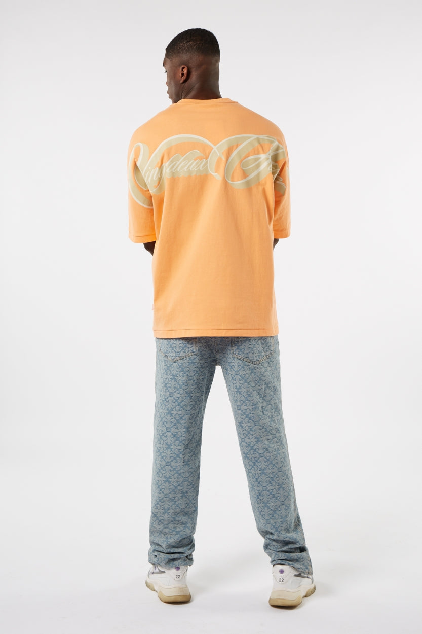 VINGT-DEUX FOREVER T-SHIRT | PAPAYA