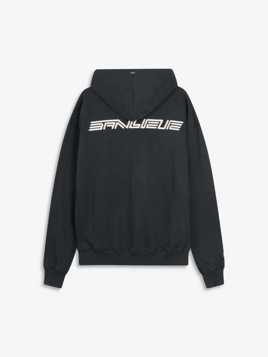 WARMING UP HOODIE | SEA MOSS