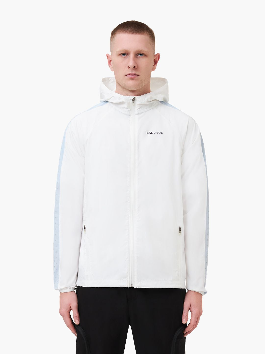 PERFORMANCE WINDBREAKER | WHITE / COOL GREY