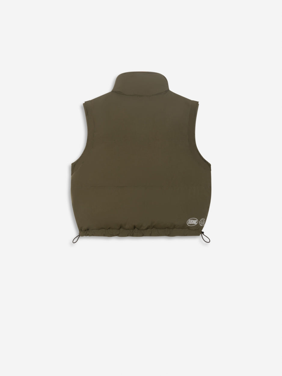 BANLIEUE | REVERSIBLE PUFFER JACKET | KHAKI/ORANGE