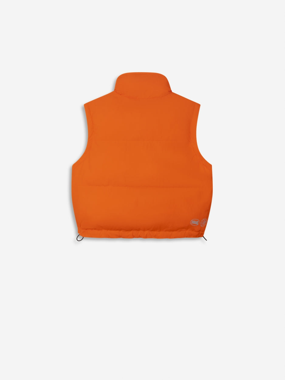 BANLIEUE | REVERSIBLE PUFFER JACKET | KHAKI/ORANGE