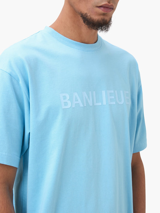 SCRIPT T-SHIRT | BABY BLUE
