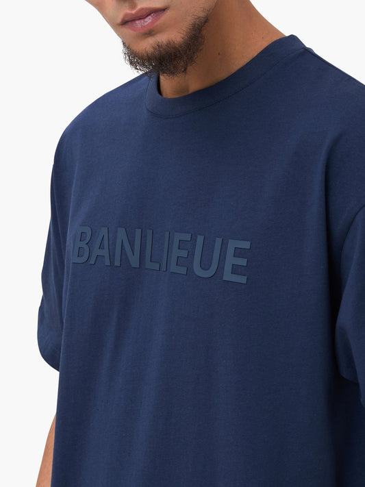 SCRIPT T-SHIRT | NAVY
