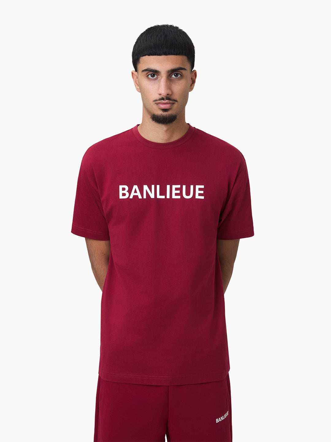 SCRIPT T-SHIRT | BURGUNDY