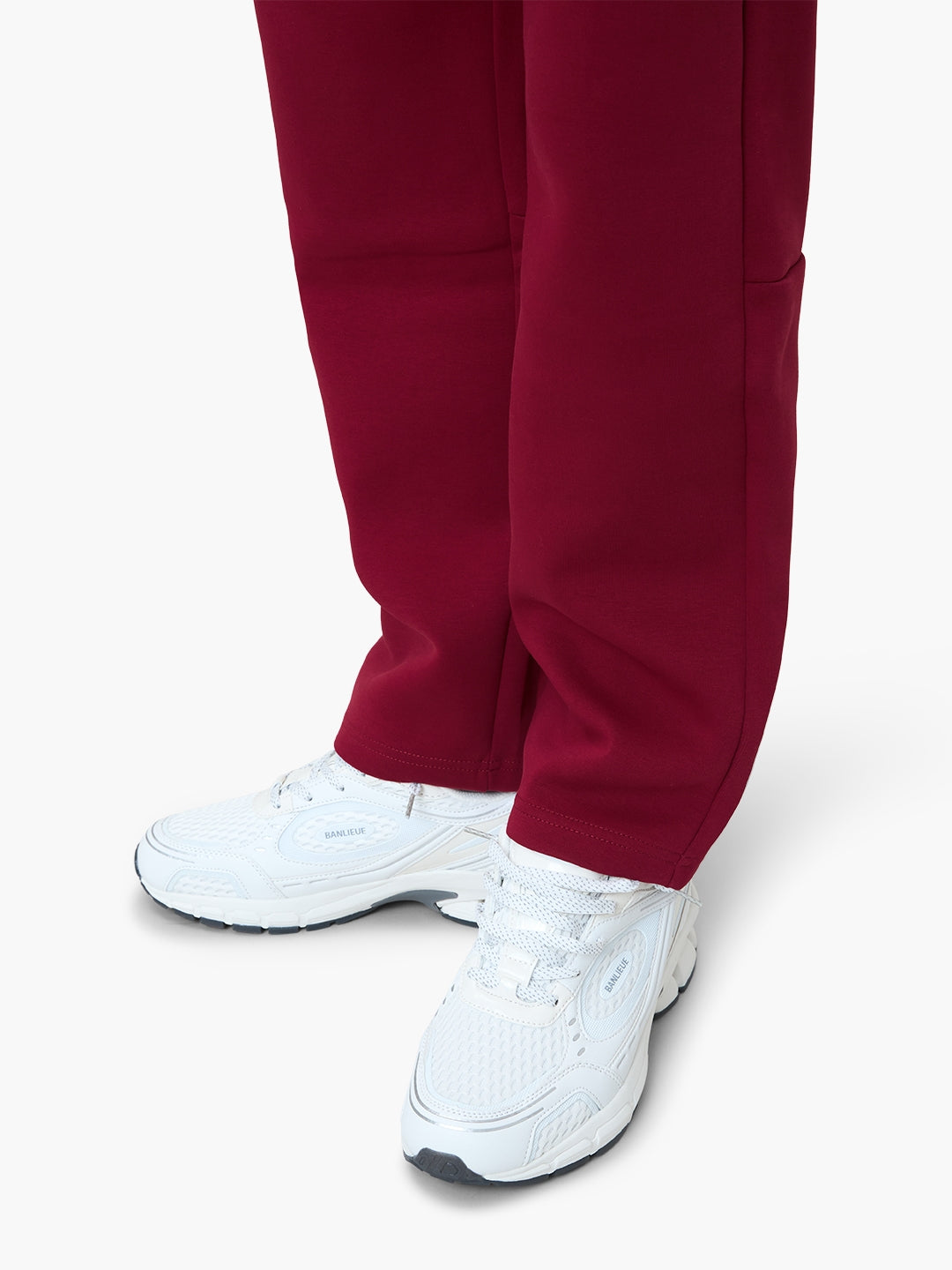 SCRIPT SWEATPANTS | BURGUNDY