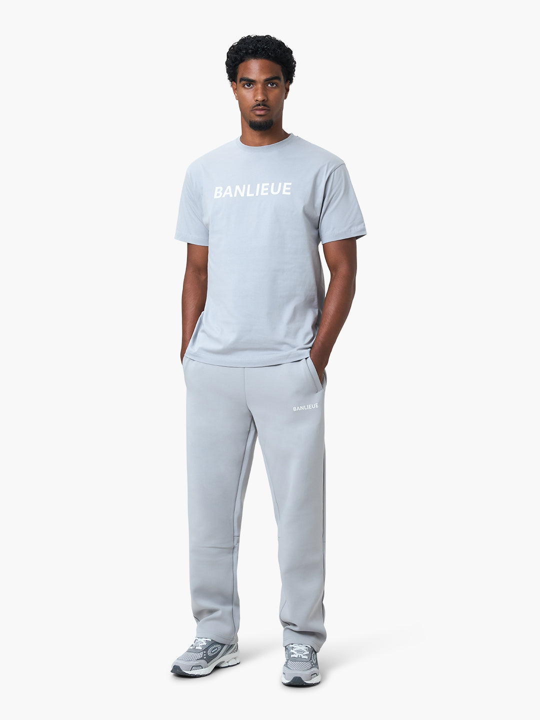 SCRIPT SWEATPANTS | GREY