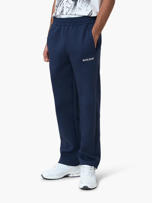 SCRIPT SWEATPANTS | NAVY