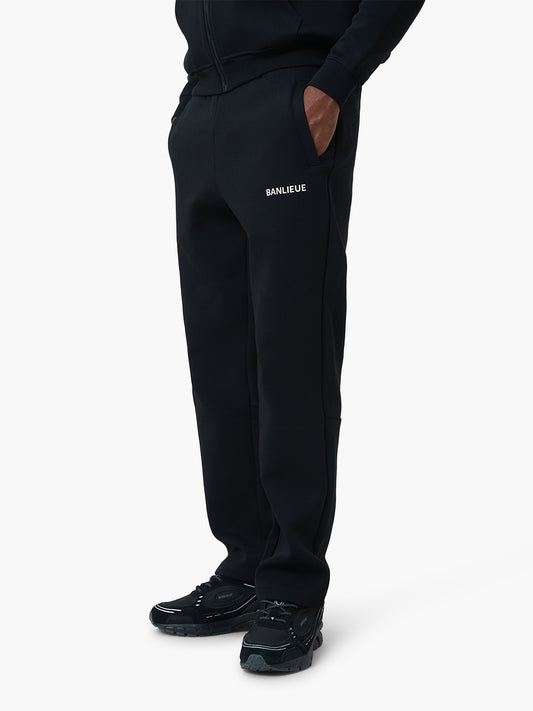 SCRIPT SWEATPANTS | BLACK