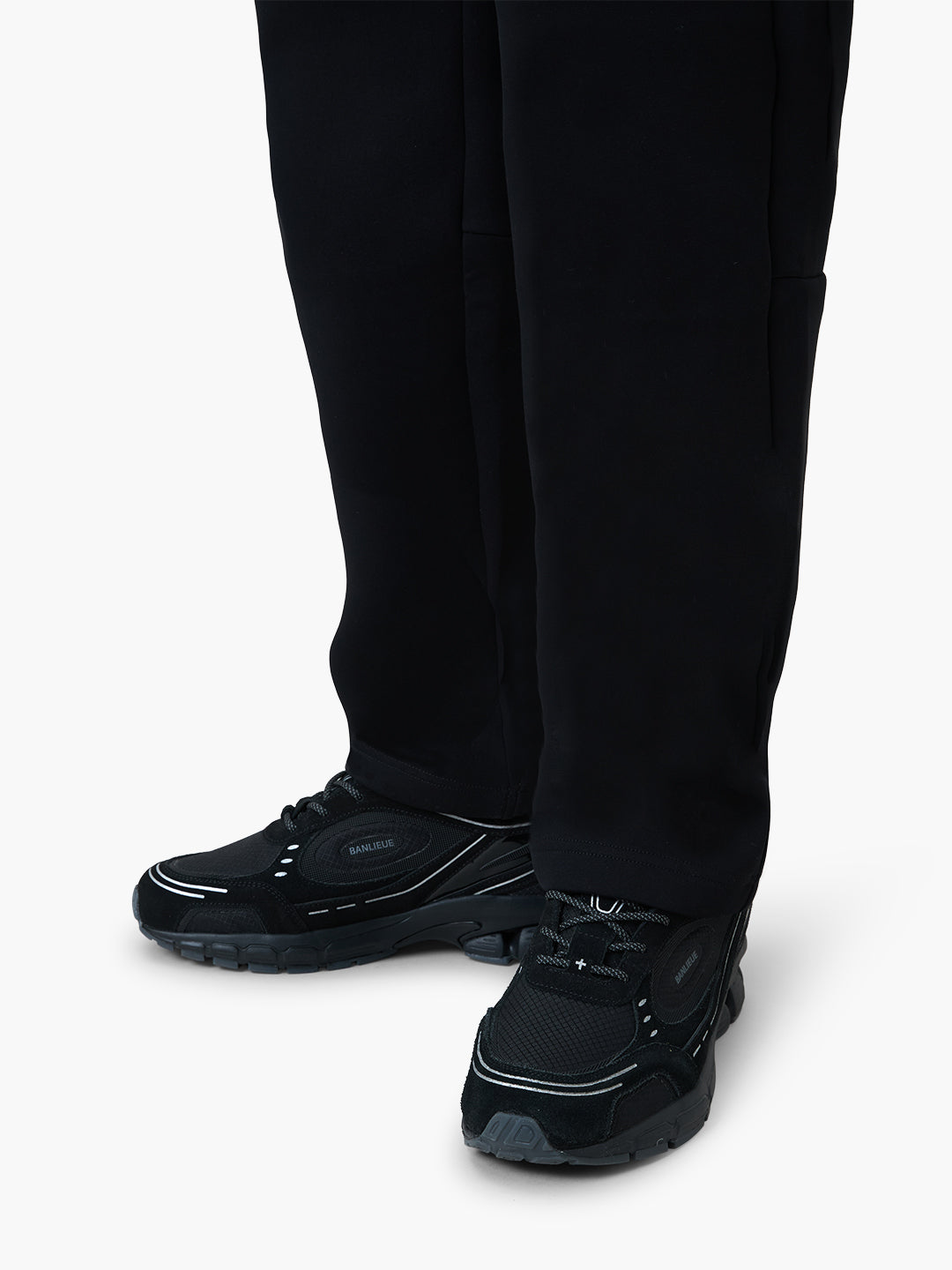 SCRIPT SWEATPANTS | BLACK