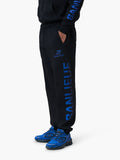 CHROME V2 SWEATPANTS | BLACK / ROYAL BLUE