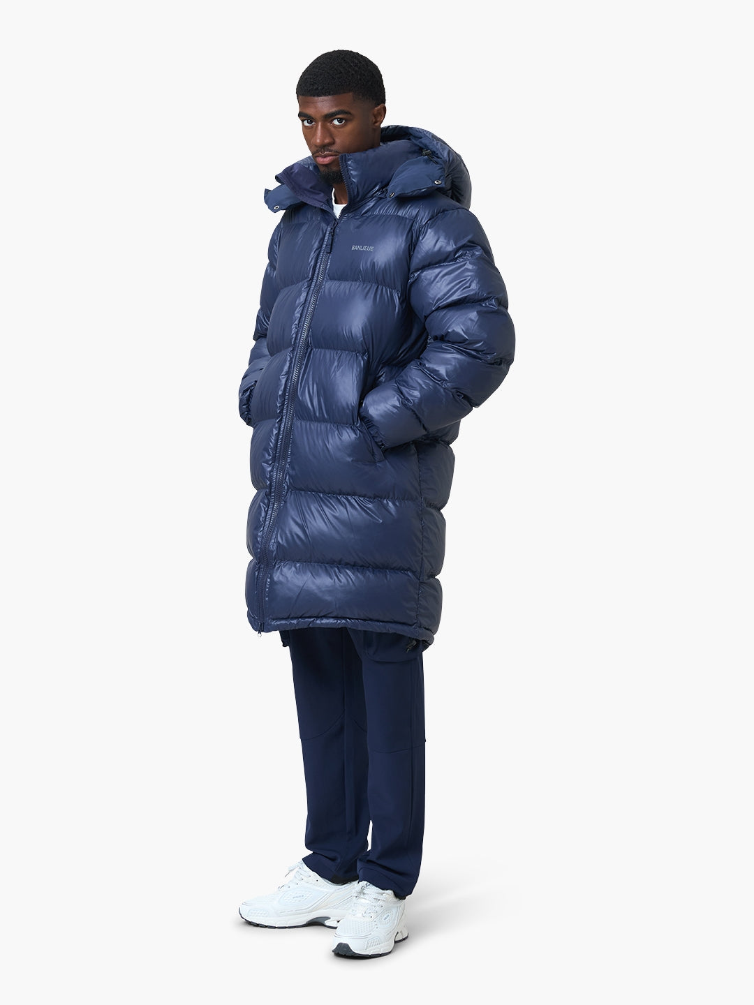 BALACLAVA PUFFER PARKA JACKET | NAVY