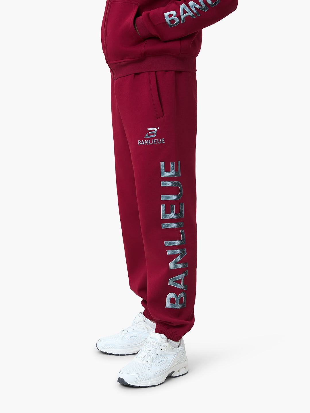 CHROME V2 SWEATPANTS | BURGUNDY