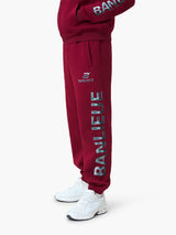 CHROME V2 SWEATPANTS | BURGUNDY