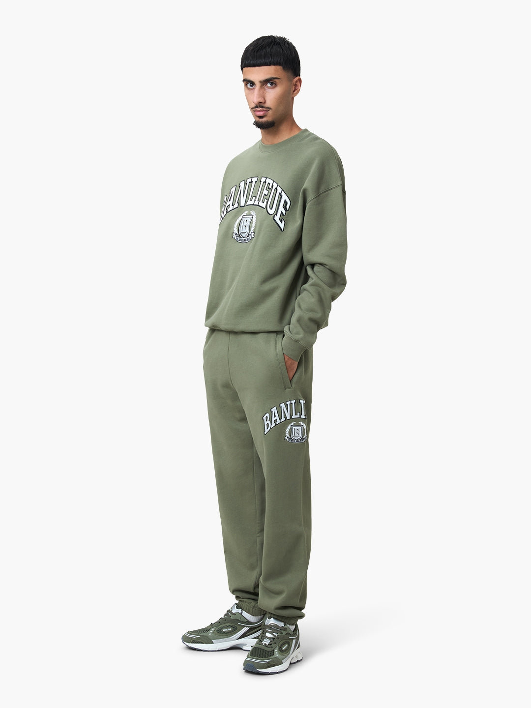 CREST SWEATPANTS | NARDO GREEN