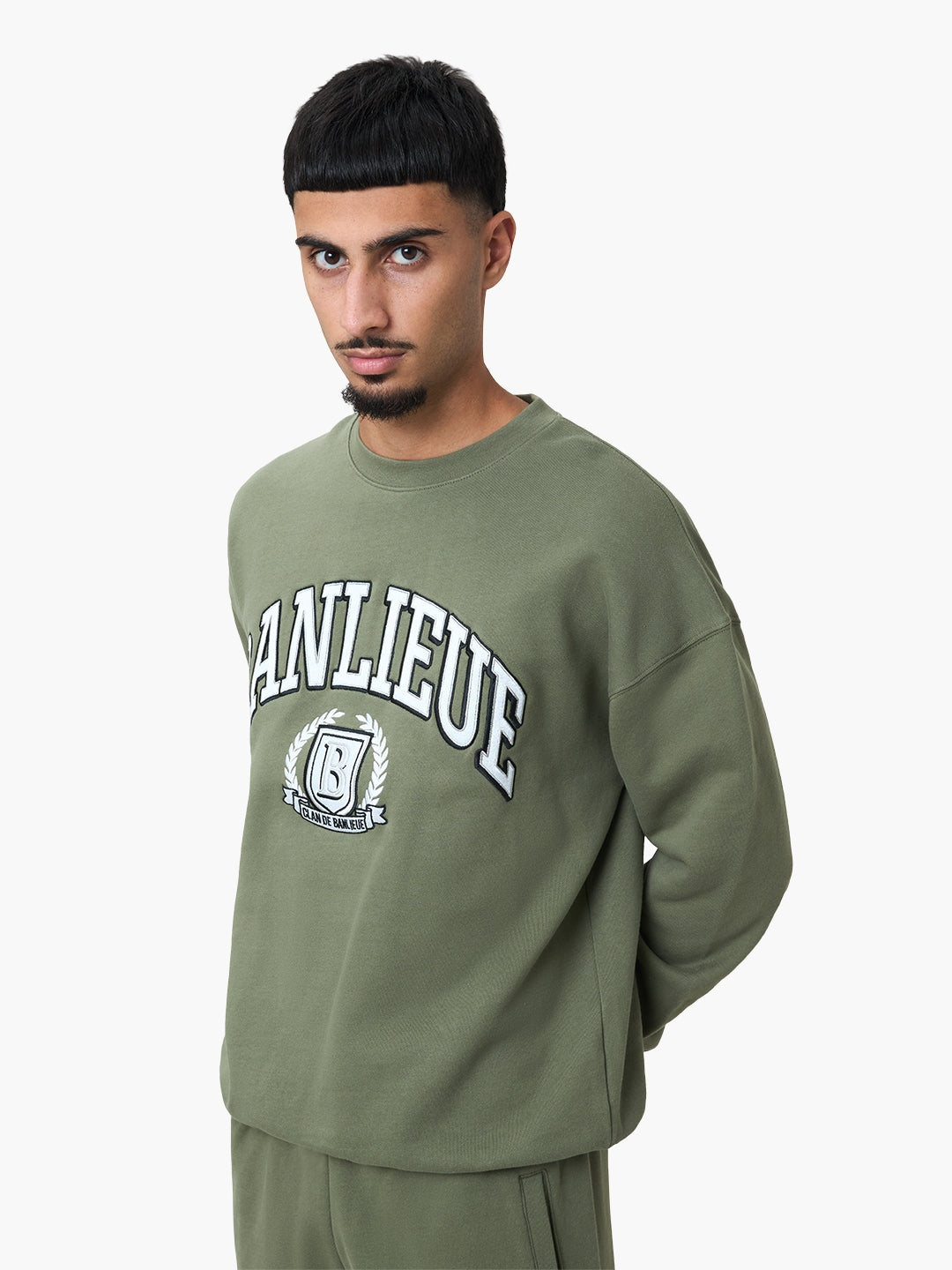 CREST SWEATER | NARDO GREEN