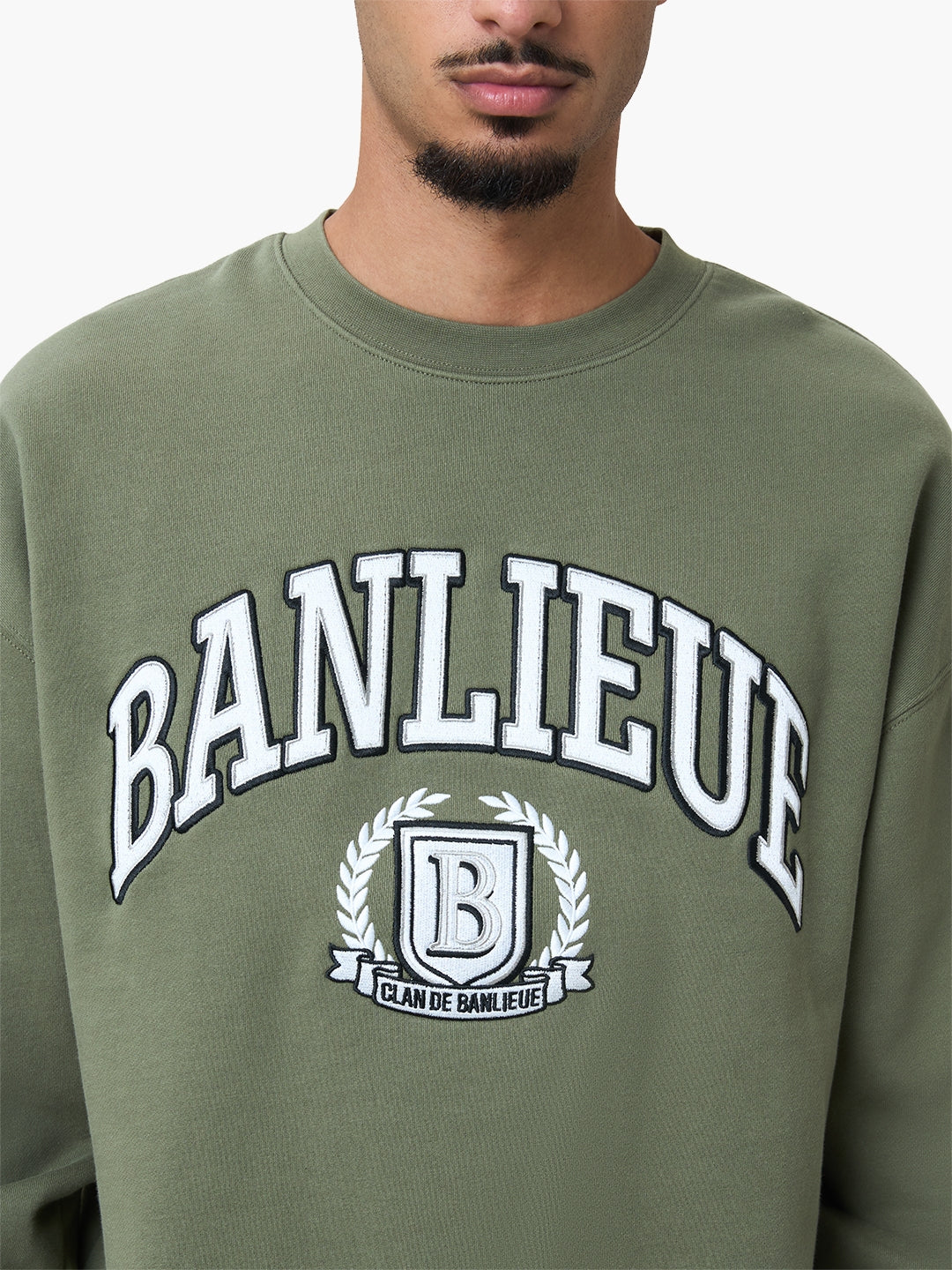 CREST SWEATER | NARDO GREEN