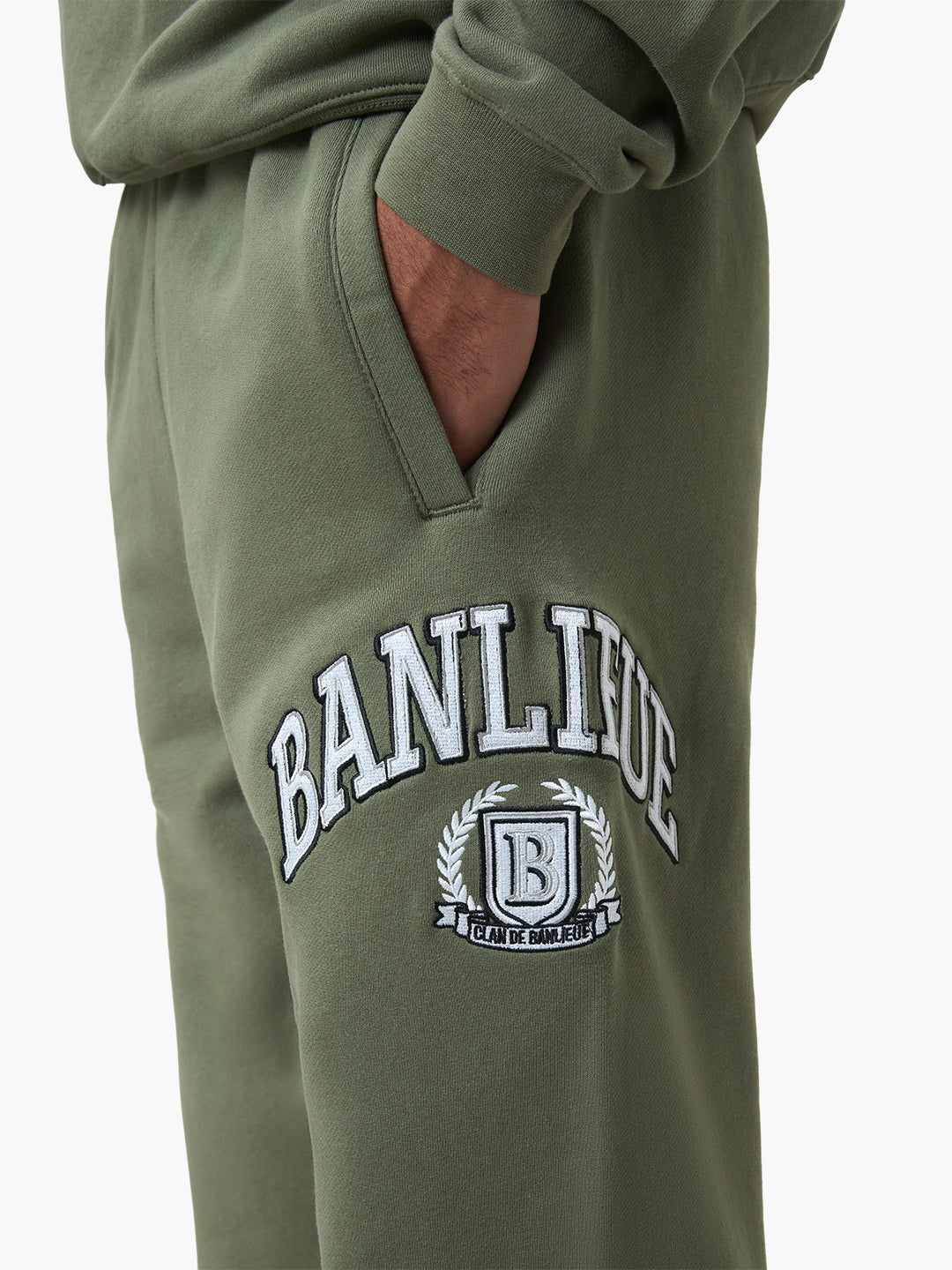 CREST SWEATPANTS | NARDO GREEN