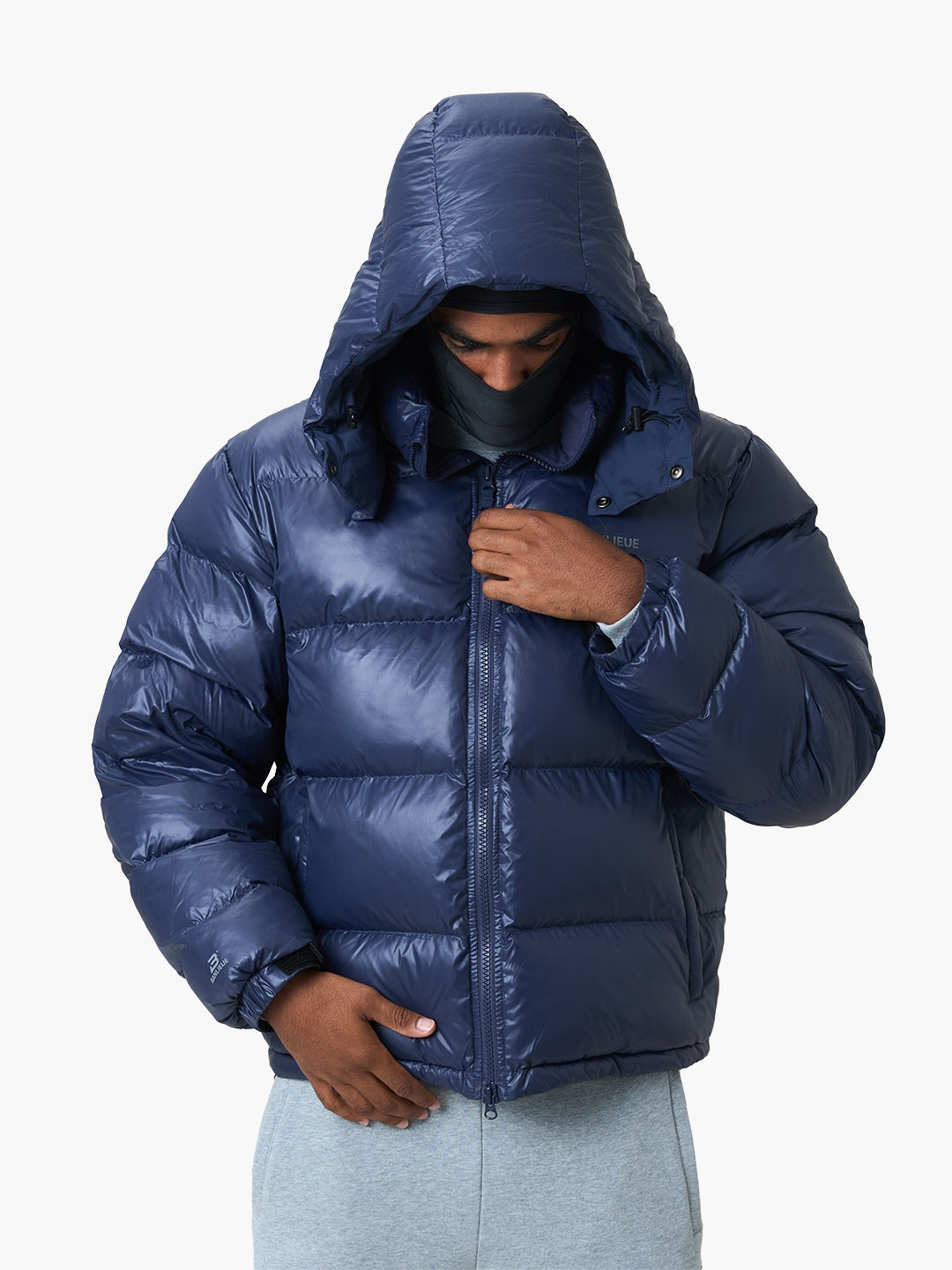 BALACLAVA PUFFER JACKET | NAVY
