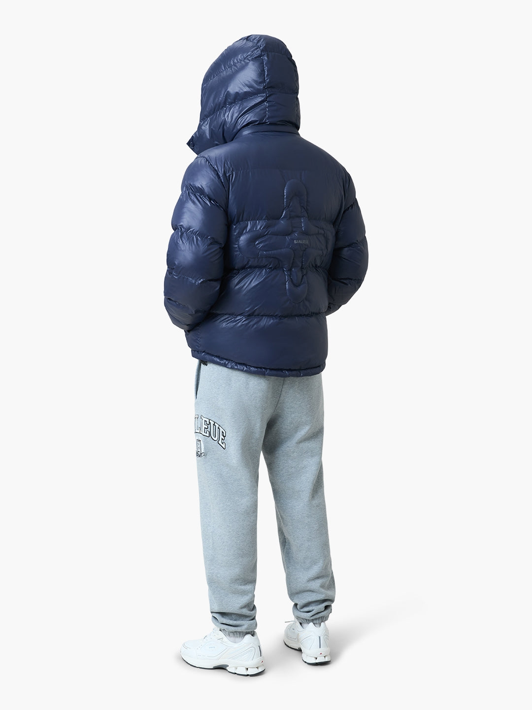 BALACLAVA PUFFER JACKET | NAVY