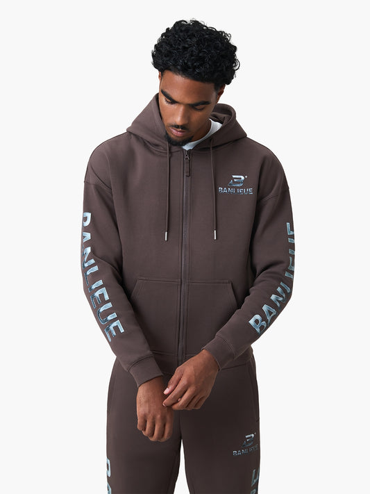 CHROME V2 HOODED VEST | BROWN