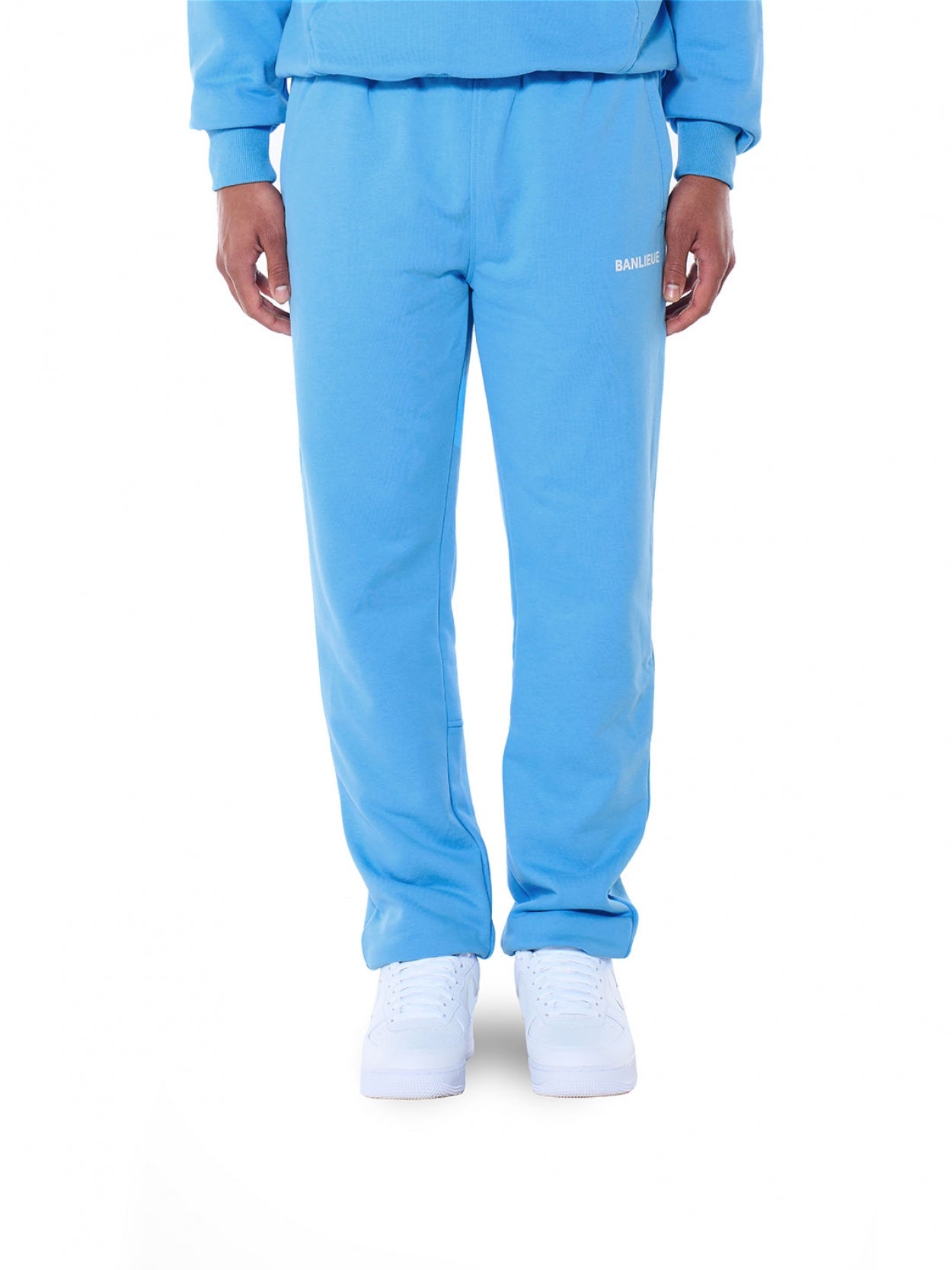 SCRIPT SWEATPANTS | ETHEREAL BLUE