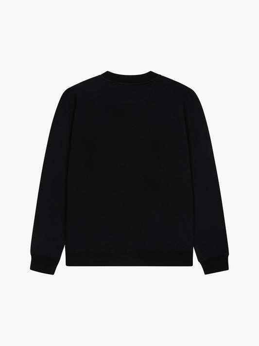 BANLIEUE CHROME V2 CREWNECK | BLACK