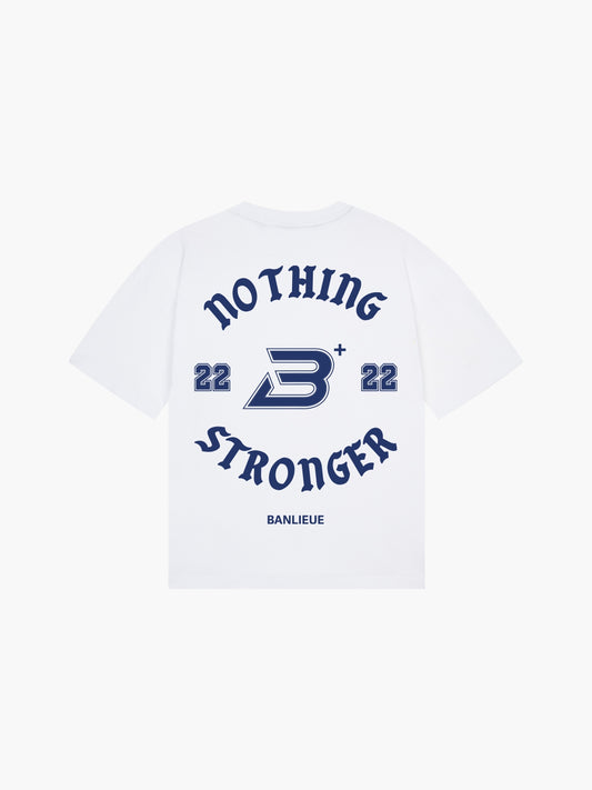 BANLIEUE NOTHING STRONGER T-SHIRT | WHITE