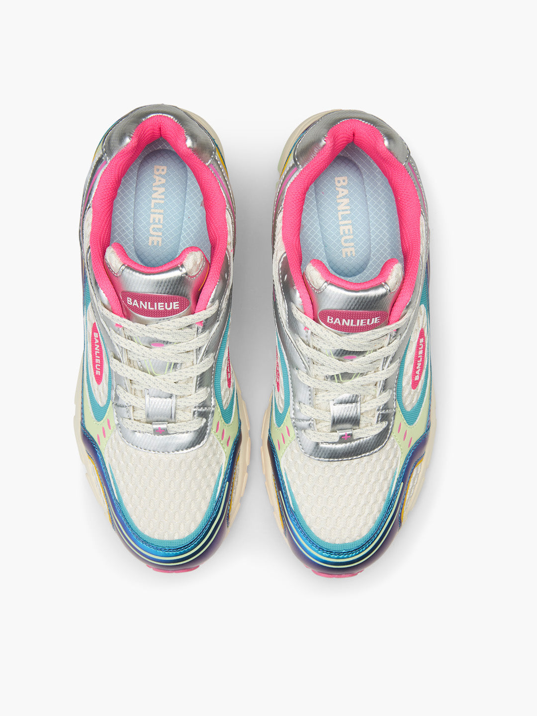 BANLIEUE SNEAKER | MULTI COLOR / METALLIC SILVER / MULTI COLOR