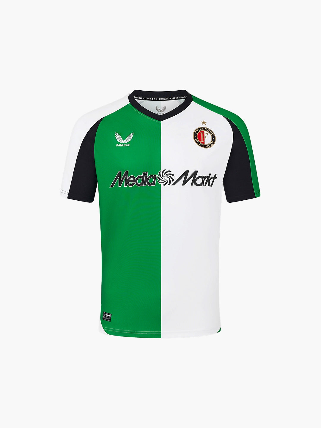 FEYENOORD PRO THIRD SS SHIRT B | GREEN / WHITE