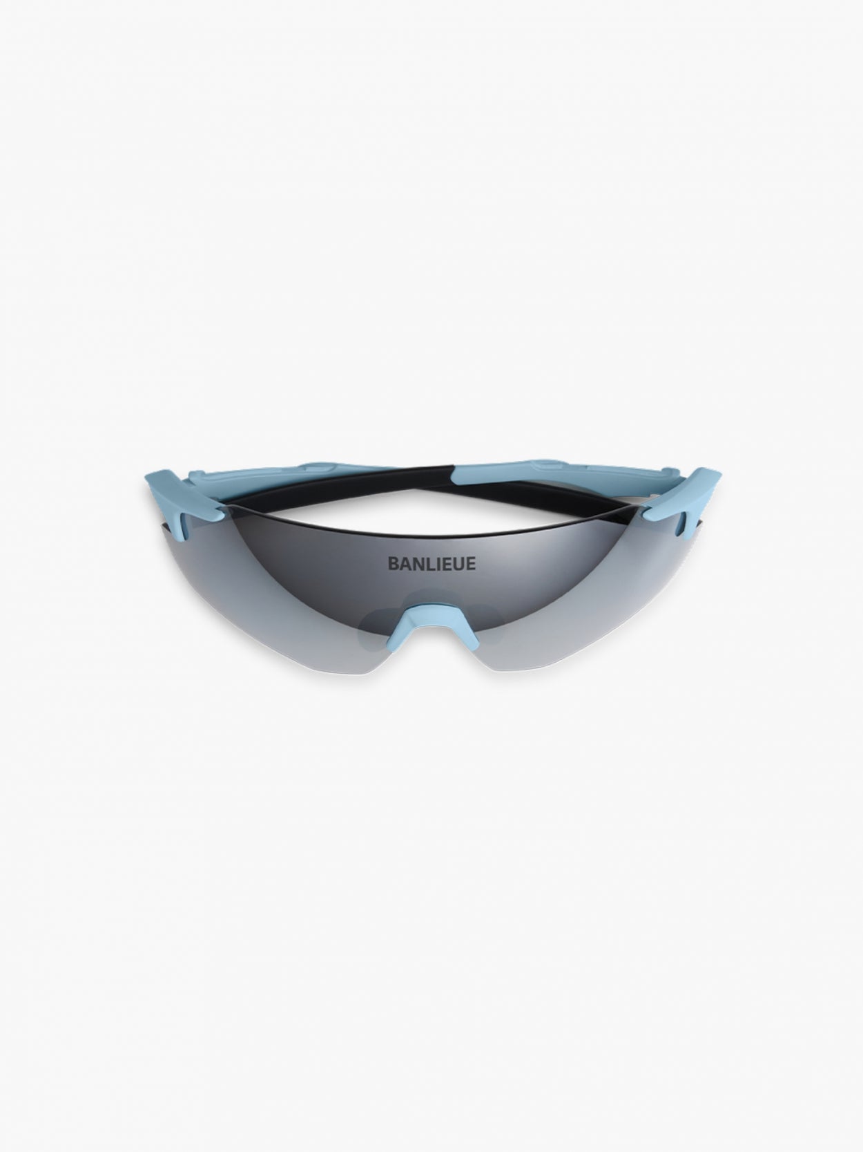 B + lunettes de soleil | Corydalis bleu / argent