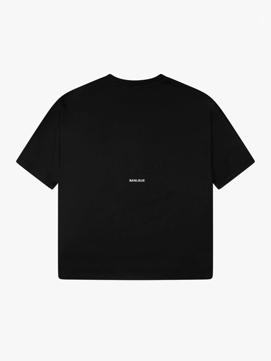 B+ T-shirt | Zwart