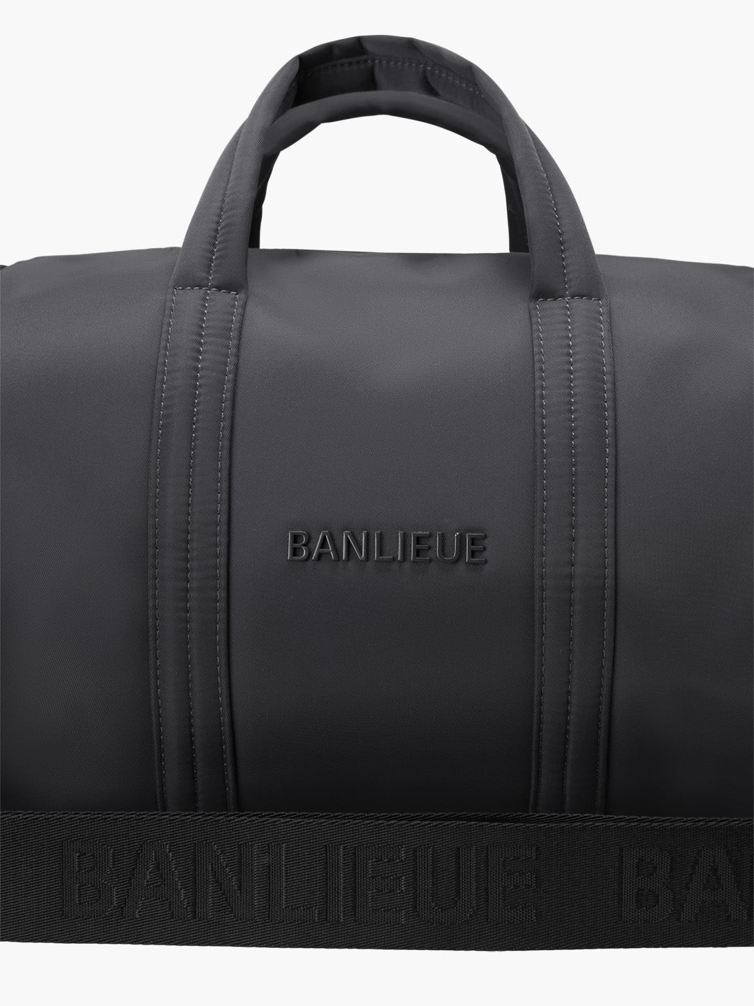 NYLON MINI B+ DUFFLE BAG | BLACK