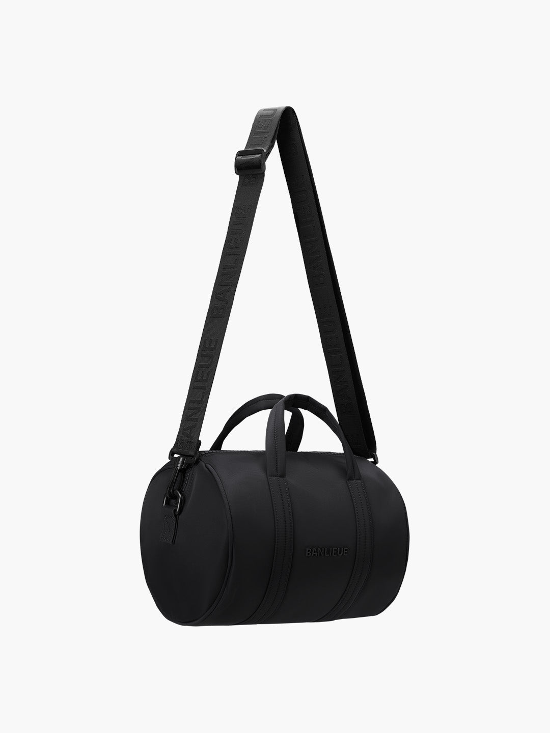 NYLON MINI B+ DUFFLE BAG | BLACK
